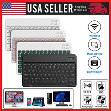 Universal Wireless Bluetooth Keyboard - For Windows PC，Android, iOS,Tablet&Phone