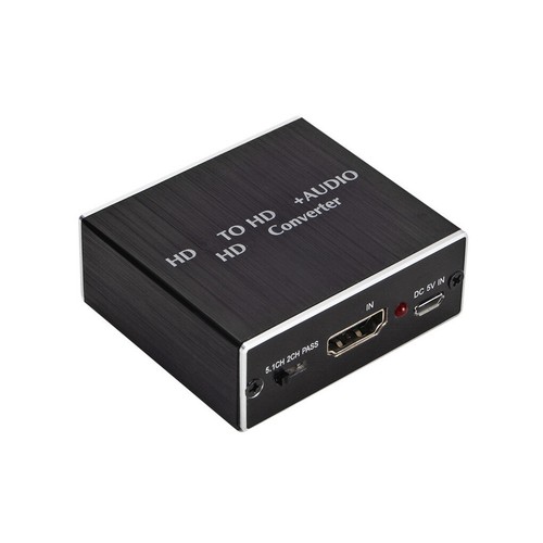 4K Audio Extractor HDMI-compatible Splitter PASS 2.0CH 5.1CH Replacement Office - Picture 10 of 11