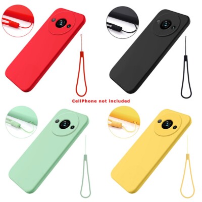 Durable Silicone Case with Lanyard for Xiaomi Redmi A3X,Slim & Protective Design