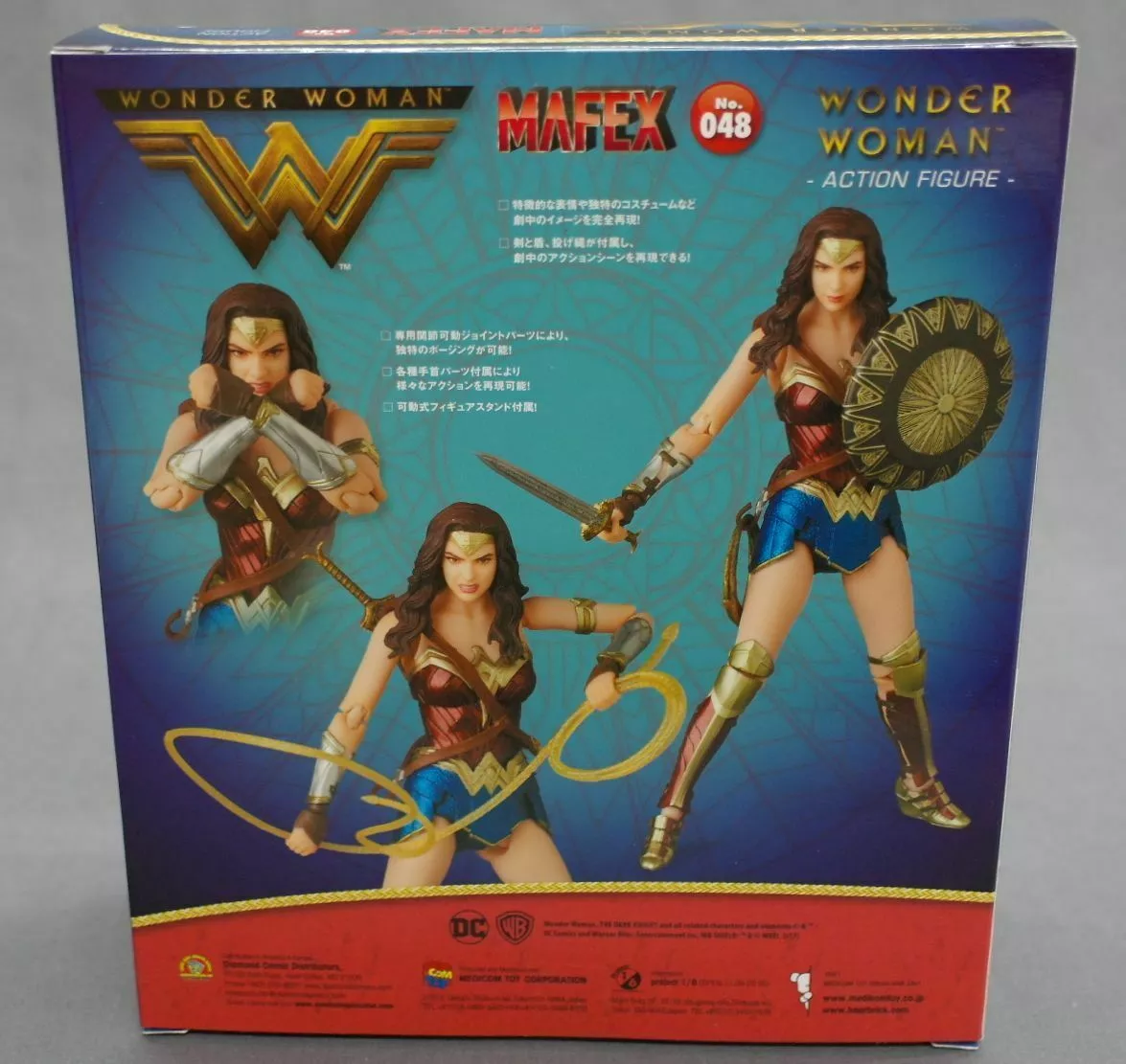 MAFEX No.048 WONDER WOMAN (Wonder Woman Ver.) Medicom Toy Japan