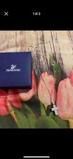 Collana Donna SWAROVSKI Originali Croce Pendente Gioielli Cristalli
