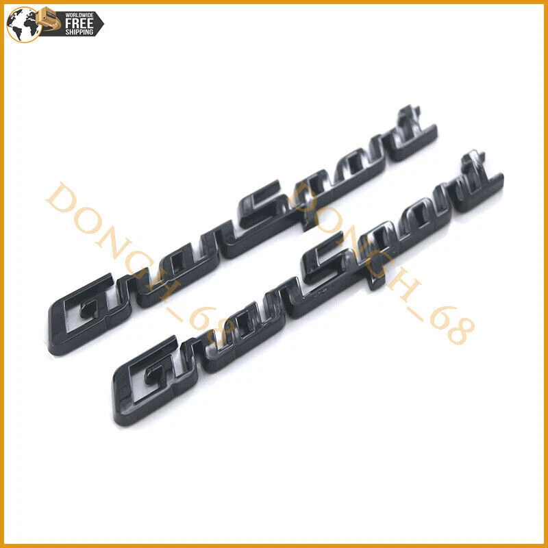 Глянцевая черная эмблема Levante Q4 правая и левая сторона багажника значок GranSport для Maserati - Изображение 2 из 4