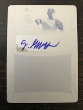 2017 Leaf Perfect Game SEAN GUILBE Printing Plate 1/1 Autograph San Diego Padres