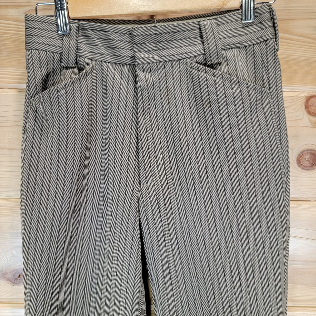 VTG 70s Farah Trouser Pants Striped Men Size 27X25 Talon VTG 70s Farah Trouser Pants Striped Men Size 27X25 Talon