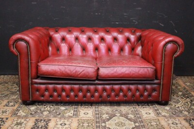 Divano Sofa Chesterfield Chester club due posti pelle