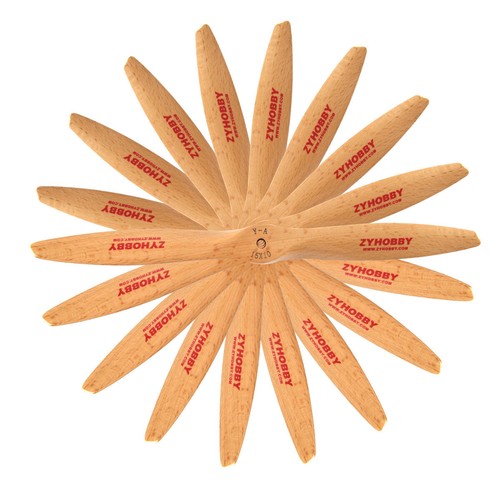 1pc 15x10 CW Propeller w/Top Grade Wooden CNC Process For Gas RC Plane - Picture 8 of 9