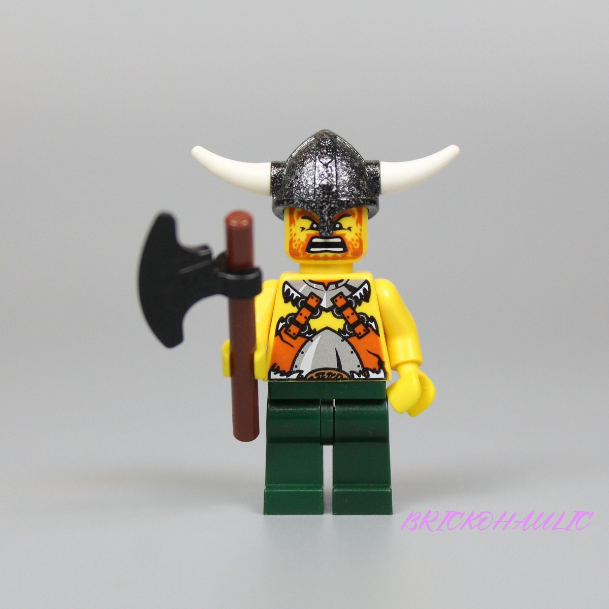 Lego Viking Warrior 6a 7020 Dark Green Hips and Legs Vikings