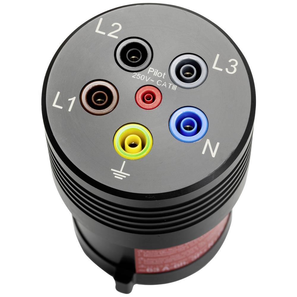 Benning BENNING TA 7-63 Adattatore per misurazioni Spina CEE 63 A 5 poli -