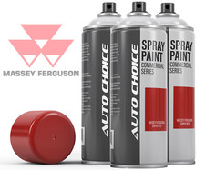 MF Massey Ferguson Red Gloss Tractor Spray Paint Aerosol Rattle Can x3 400ml