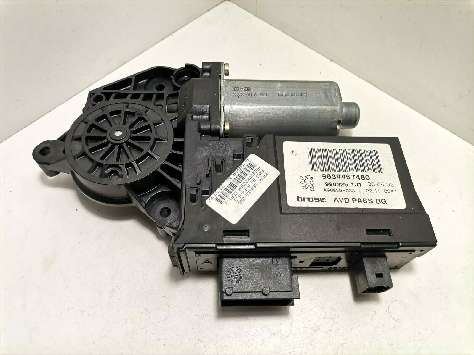 PEUGEOT 307 BROSE FRONT RIGHT DOOR WINDOW MOTOR 9634457480 (M) | eBay 