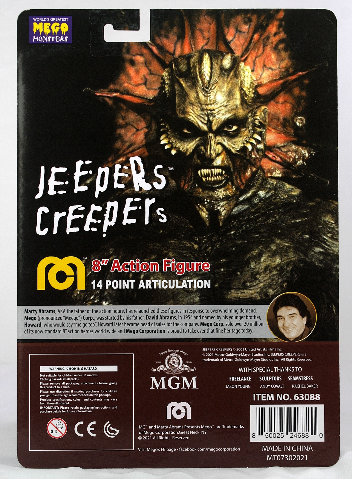 Mego Horror Wave 14 Jeepers Creepers (Outfit Variant) 8" Action