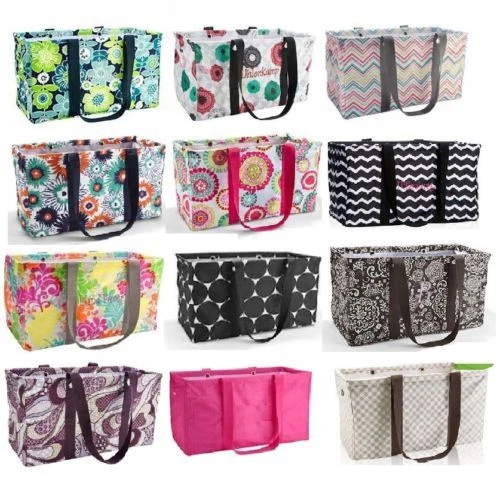 Zip-Top Organizing Utility Tote vs. Everyday Essentials Tote, Thirty-One  Spring 2022