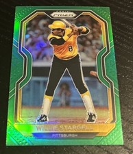 2021 Panini Prizm Willie Stargell Tier II Green Prizm