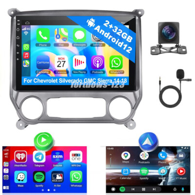 High Definition Radio Stereo Android For 2014-18 Chevrolet Silverado GMC Sierra