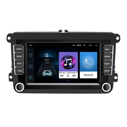 7" 2Din Autoradio Android 13.0 GPS Navi BT WIFI Für VW GOLF V Touran Caddy Polo - Bild 10 von 12