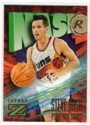 1996-97 Z FORCE ROOKIE RC STEVE NASH #158 SUNS NICE!