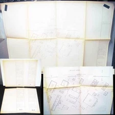 GAF Viewmaster Sawyer Original 1971 Chicago Expo Exhibit Blueprints Plans OOAK