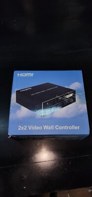 2X2 Hdmi Video Wall Processor, Ultra Hd 4 Channel Dvi Tv Wall Video Controller