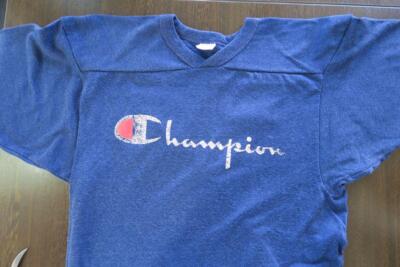 Champion Vintage Football Shirt 80s T-shirt | eBay