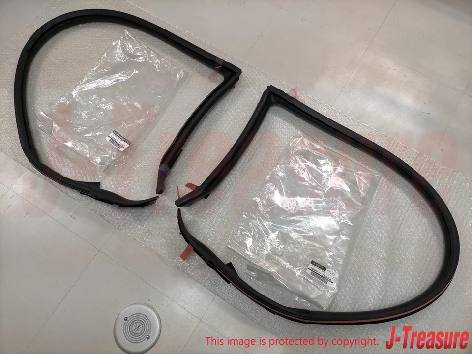 Juego de tiras climáticas laterales de carrocería originales Nissan Infiniti G37 2008-2013 diestro y derecho OEM Foto 3 de 4