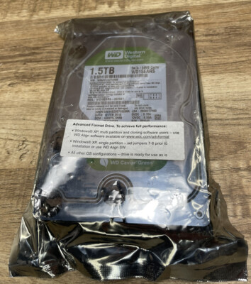 WD WD15EARS-00MVWB0 DCM: HARNHT2CH SATA/ 64MB CACHE