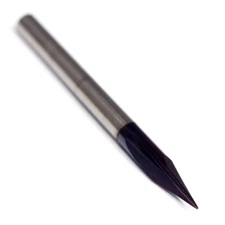 Microcut 62015TL Carbide Chamfer Mill 1/8" 15° AlTiN