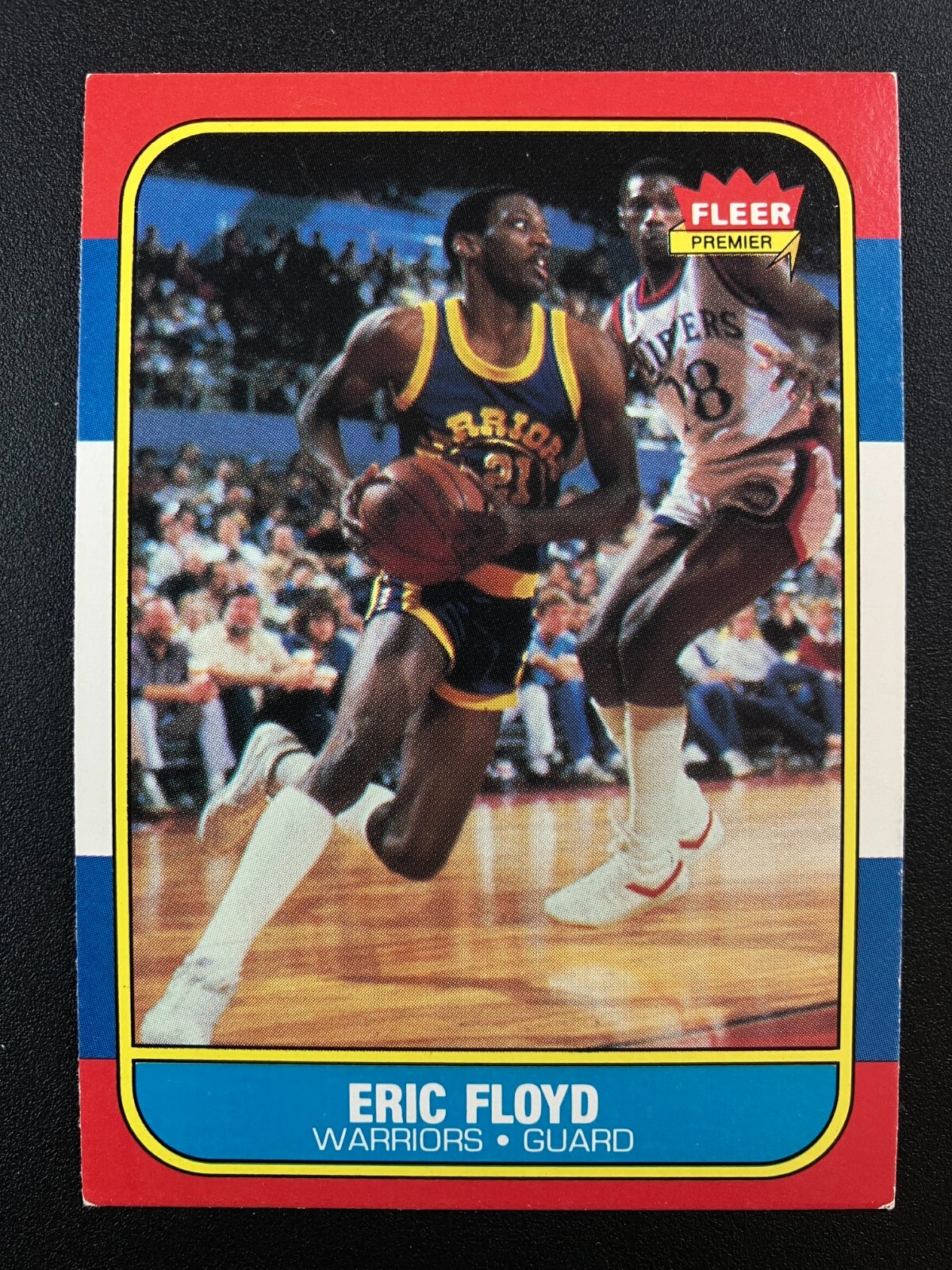 1986-87 Fleer - Eric Floyd #34 - Sleepy Warriors EX