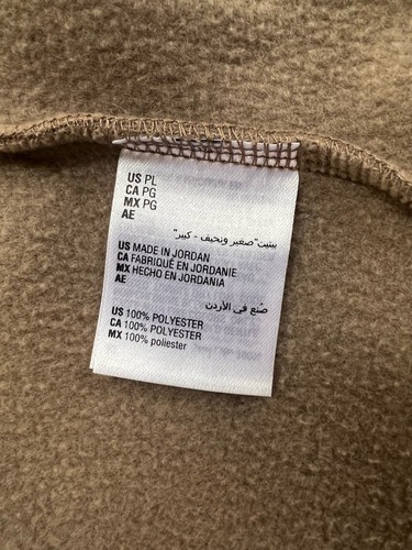 Karen Scott Sport Full Zip Zeroproof Fleece Vest Sweater Womens PL Brown Cassis - Picture 17 of 18