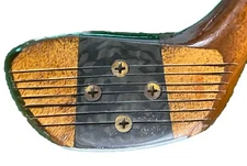 Spalding Model 84 Registered 6022W Persimmon Driver Steel 42.5" RH Good Grip HC