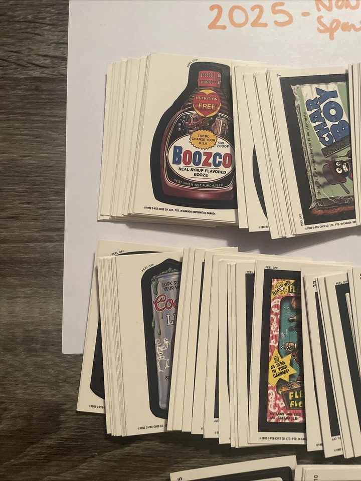 Lote de 100 tarjetas WACKY PACKAGES OPC 1992 O-PEE-CHEE-¡Raro MT! Foto 2 de 4