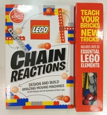 Lego Chain Reactions Design and Build Amazing Machines Klutz Books Stem Toy set