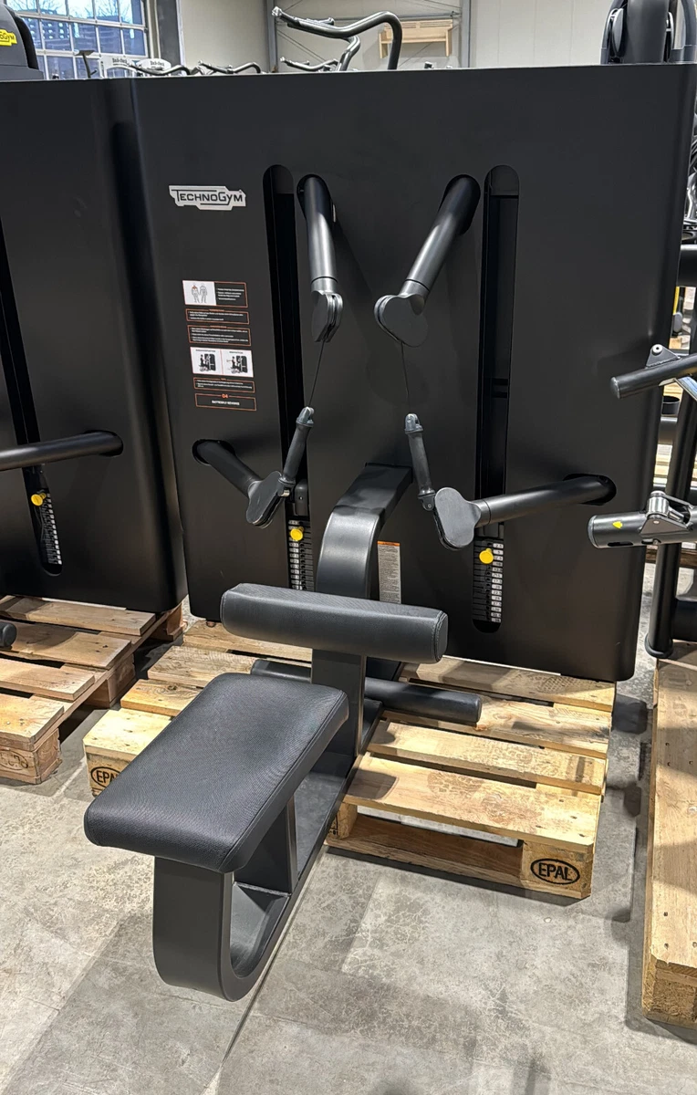 TECHNOGYM KINESIS STATION LOW PULL  PULLEY Lat Zug horizontal Rudern LOW ROW