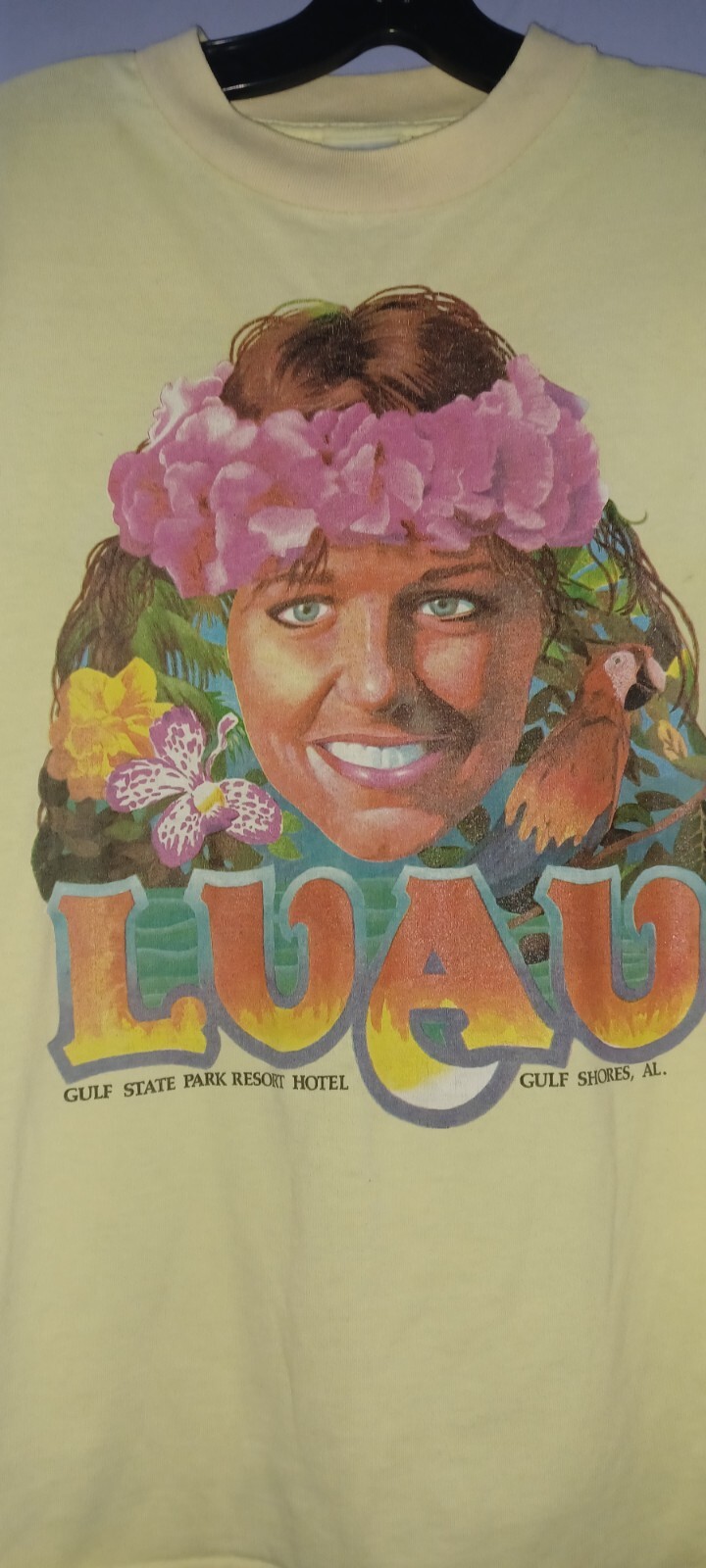 Undead Luau Hula Girl Long Sleeve Graphic Tee main image 0