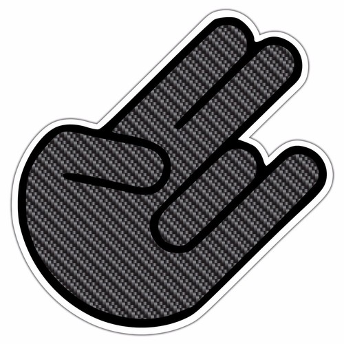 Shocker Jdm Pare-Choc Autocollant Dérivateur Fenêtre Graphisme - Photo 2 sur 2