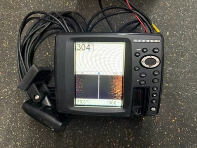 Humminbird 698ci HD SI Sonar FishFinder GPS Head Unit with Transducer & Cables