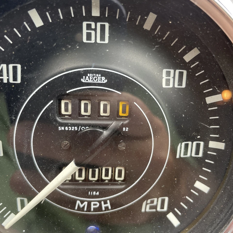 Triumph TR4A Jaeger Vintage 120 MPH Speedometer - SN 6325/00A - Image 3 of 4