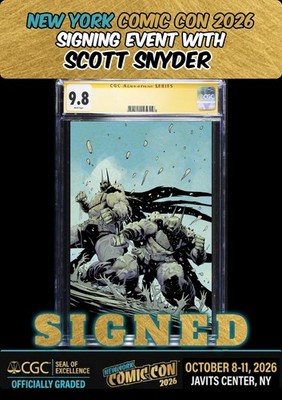 ABSOLUTE BATMAN #23 DRAGOTTA MAIN CGC SS 9.8 SIGNED SCOTT SNYDER NYCC PRESALE