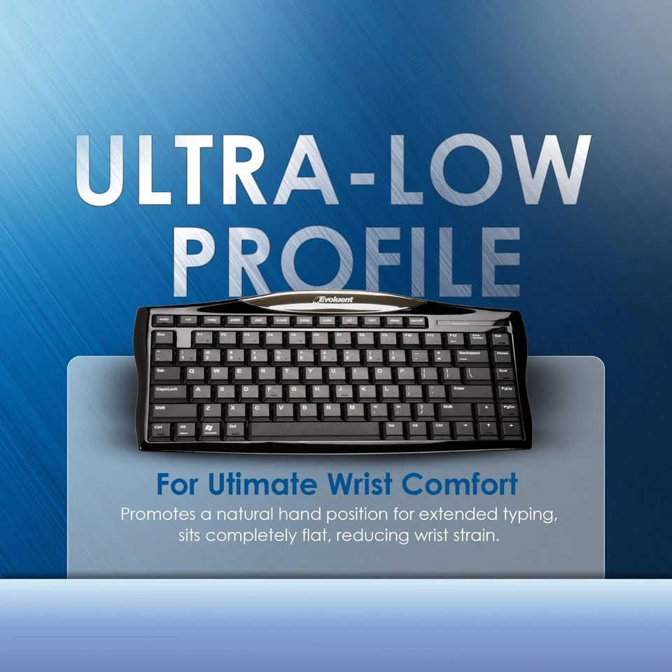 Wired Compact Keyboard – Compact Keyboard, Portable Wired Keyboard – No Numer... - Image 2 of 4