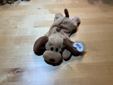 TY Beanie Baby 1996 "Pugsly" Retired 1999 with Multiple Errors