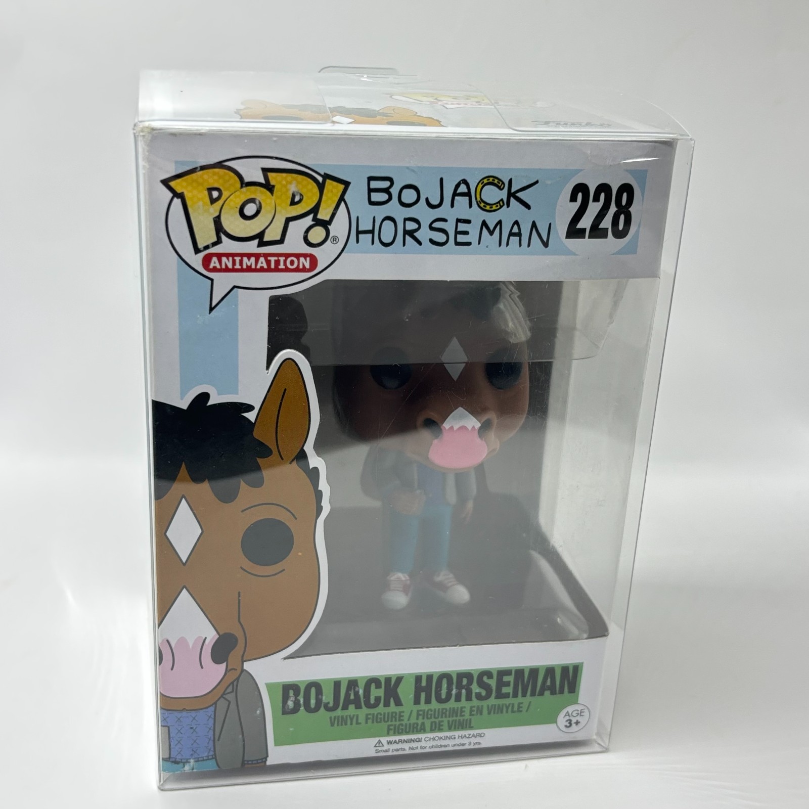 Funko Pop! BOJACK Horseman #228 Figura Vinilo Televisión Animación Caja Dañada