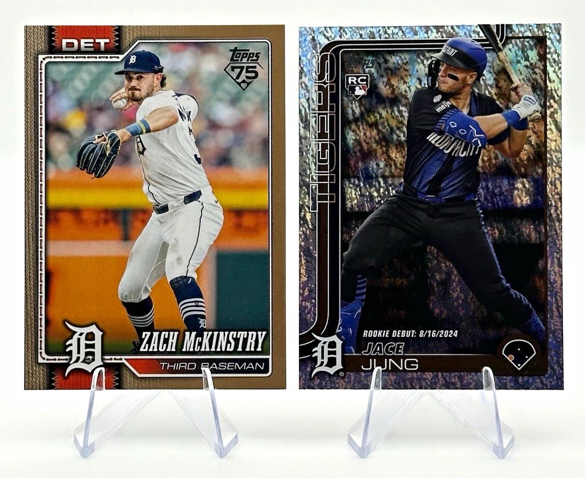 2026 & 2025 Topps MLB Detroit Tigers Lot! Zach McKinstry & Jace Jung RC