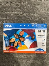 Dell Premium Photo Paper - 100 Sheets, High Gloss, 4 x 6, 90 Brightness