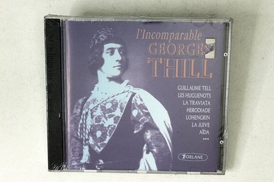 Georges Thill   L'Incomparable CD 1994 Opera Classical Forlane Sealed