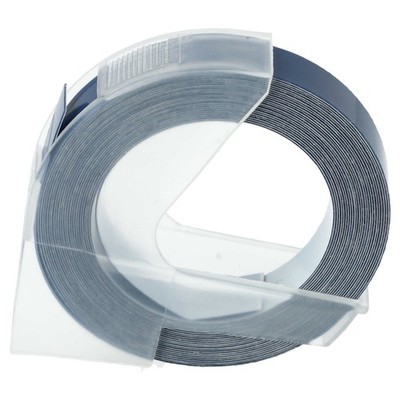 3D Schriftband für Phomemo E975 Weiß/Blau 9mm 3m