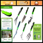 6pc Garden Tool Set - Heavy Duty Stainless Steel, Ergonomic Grip, Trowel, Weeder