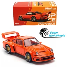 Pop Race 1:64 Porsche Singer DLS Turbo Study Orange #131
