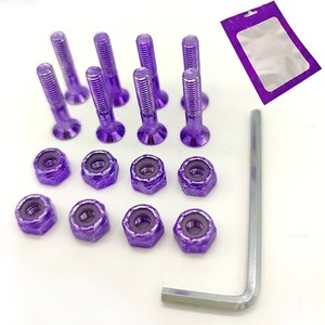 Skateboard Screw Set Wrench Kit Parts Replace Replacement Skateboard Bolts Nuts