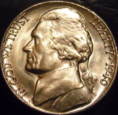 1940-D Jefferson Nickel — photo from another recent sale