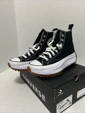 Size 8 - Converse Run Star Hike High Top Black