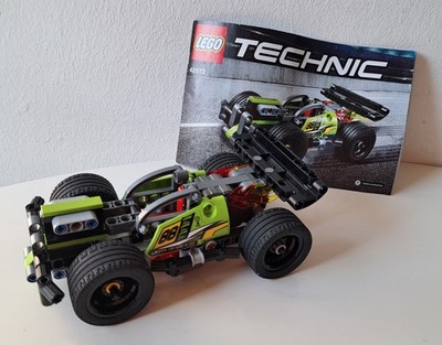 LEGO Technic 42072 ZACK! Rennwagen PULL BACK - mit OBA - komplett
